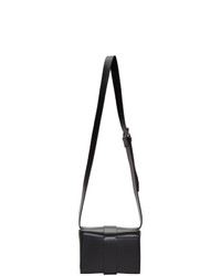 Sac bandoulière en cuir noir McQ Alexander McQueen