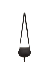 Sac bandoulière en cuir noir Chloé