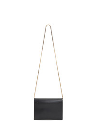 Sac bandoulière en cuir noir Boyy