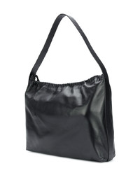 Sac bandoulière en cuir noir Aesther Ekme