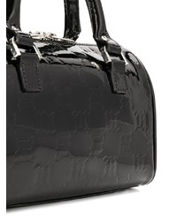 Sac bandoulière en cuir noir Misbhv