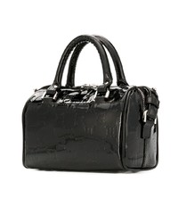 Sac bandoulière en cuir noir Misbhv