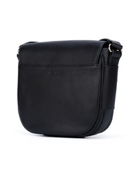 Sac bandoulière en cuir noir Tila March