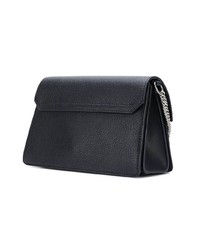 Sac bandoulière en cuir noir Givenchy