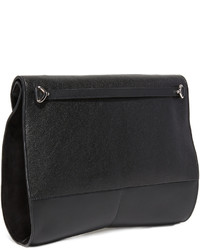 Sac bandoulière en cuir noir Narciso Rodriguez