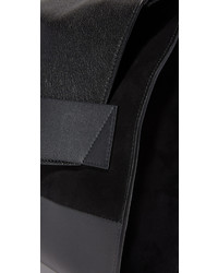 Sac bandoulière en cuir noir Narciso Rodriguez