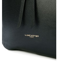 Sac bandoulière en cuir noir Lancaster