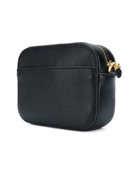 Sac bandoulière en cuir noir Tory Burch