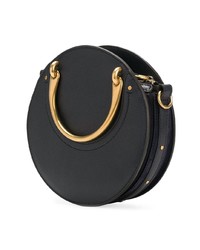 Sac bandoulière en cuir noir Chloé