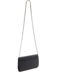 Sac bandoulière en cuir noir Botkier