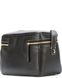 Sac bandoulière en cuir noir Derek Lam 10 Crosby