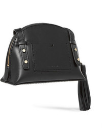 Sac bandoulière en cuir noir Loeffler Randall