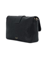 Sac bandoulière en cuir orné noir RED Valentino