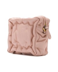 Sac bandoulière en cuir rose Anya Hindmarch