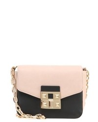 Sac bandoulière en cuir rose Liu Jo