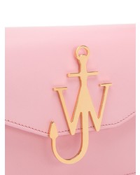 Sac bandoulière en cuir rose JW Anderson