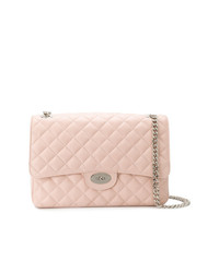 Sac bandoulière en cuir rose Marc Ellis