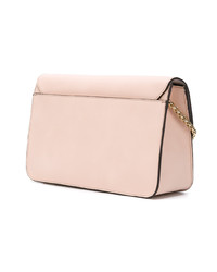 Sac bandoulière en cuir rose Furla