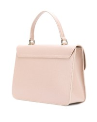 Sac bandoulière en cuir rose Furla