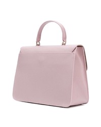 Sac bandoulière en cuir rose Furla