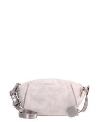 Sac bandoulière en cuir rose Tamaris