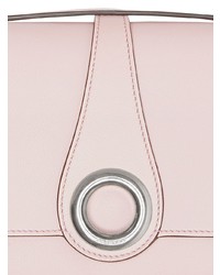 Sac bandoulière en cuir rose Burberry