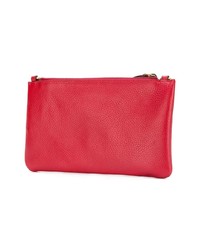 Sac bandoulière en cuir rouge Gucci