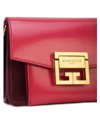 Sac bandoulière en cuir rouge Givenchy