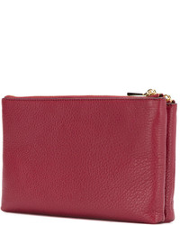 Sac bandoulière en cuir rouge MICHAEL Michael Kors