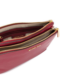 Sac bandoulière en cuir rouge MICHAEL Michael Kors