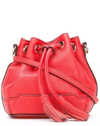 Sac bandoulière en cuir rouge Rebecca Minkoff