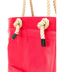 Sac bandoulière en cuir rouge Ports 1961