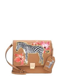 Sac bandoulière en cuir tabac Aldo