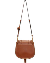 Sac bandoulière en cuir tabac Chloé