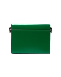 Sac bandoulière en cuir vert Marni