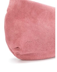 Sac bandoulière en daim rose Marsèll