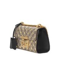 Sac bandoulière en toile imprimé marron clair Gucci