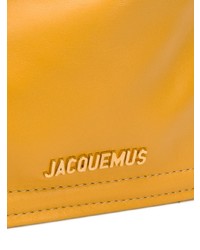 Sac bandoulière en toile jaune Jacquemus