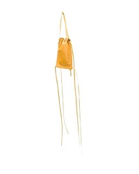 Sac bandoulière en toile jaune Jacquemus