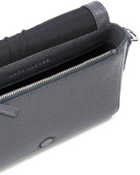 Sac bandoulière gris foncé Marc Jacobs