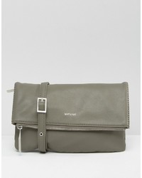 Sac bandoulière gris Matt & Nat