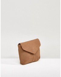 Sac bandoulière marron clair Ichi