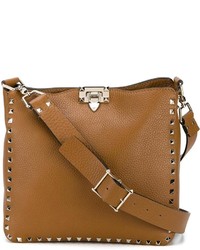 Sac bandoulière marron clair Valentino Garavani