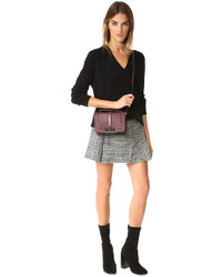 Sac bandoulière matelassé bordeaux Rebecca Minkoff