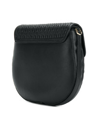 Sac bandoulière matelassé noir Furla