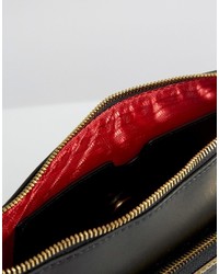 Sac bandoulière noir Love Moschino