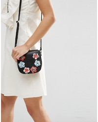 Sac bandoulière noir Asos