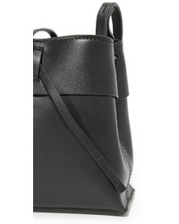 Sac bandoulière noir Kara