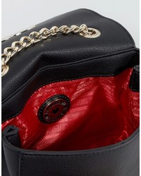 Sac bandoulière noir Love Moschino