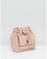 Sac bandoulière rose Carvela